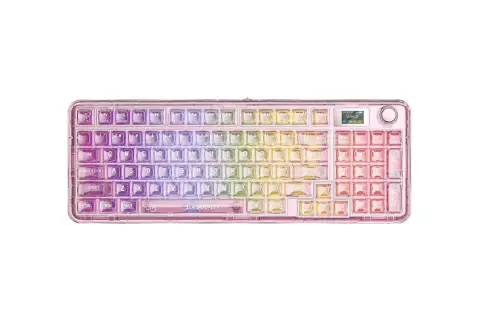 AULA NB98 Gaming Keyboard (Pink)
