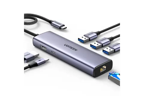 UGREEN 45000 6 in 1 USB-C Docking Station