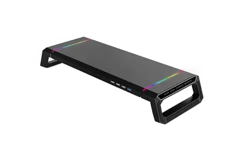 Multi Function Monitor Stand T1 USB extend port black