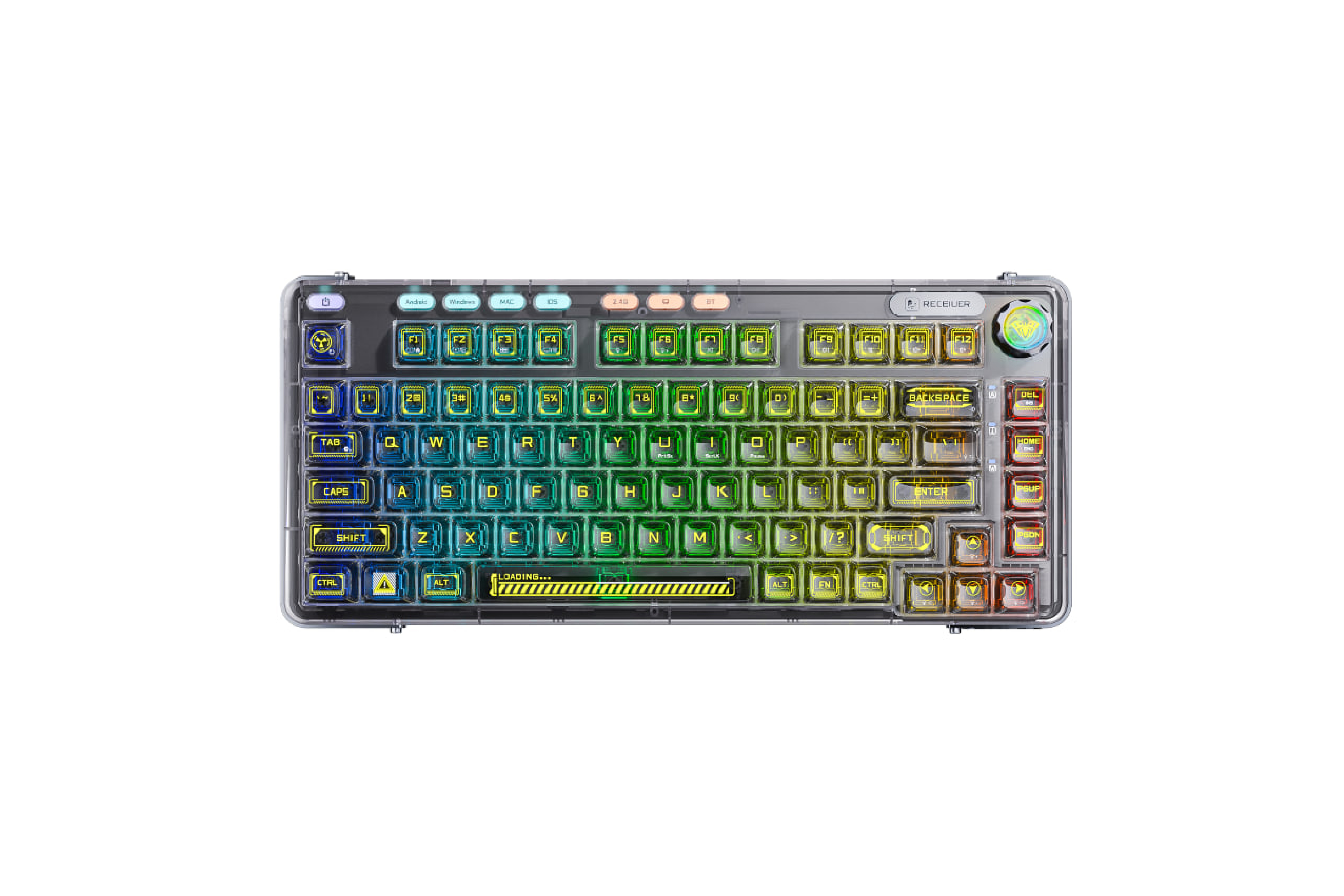 AULA F81 Gaming Keyboard (Black)