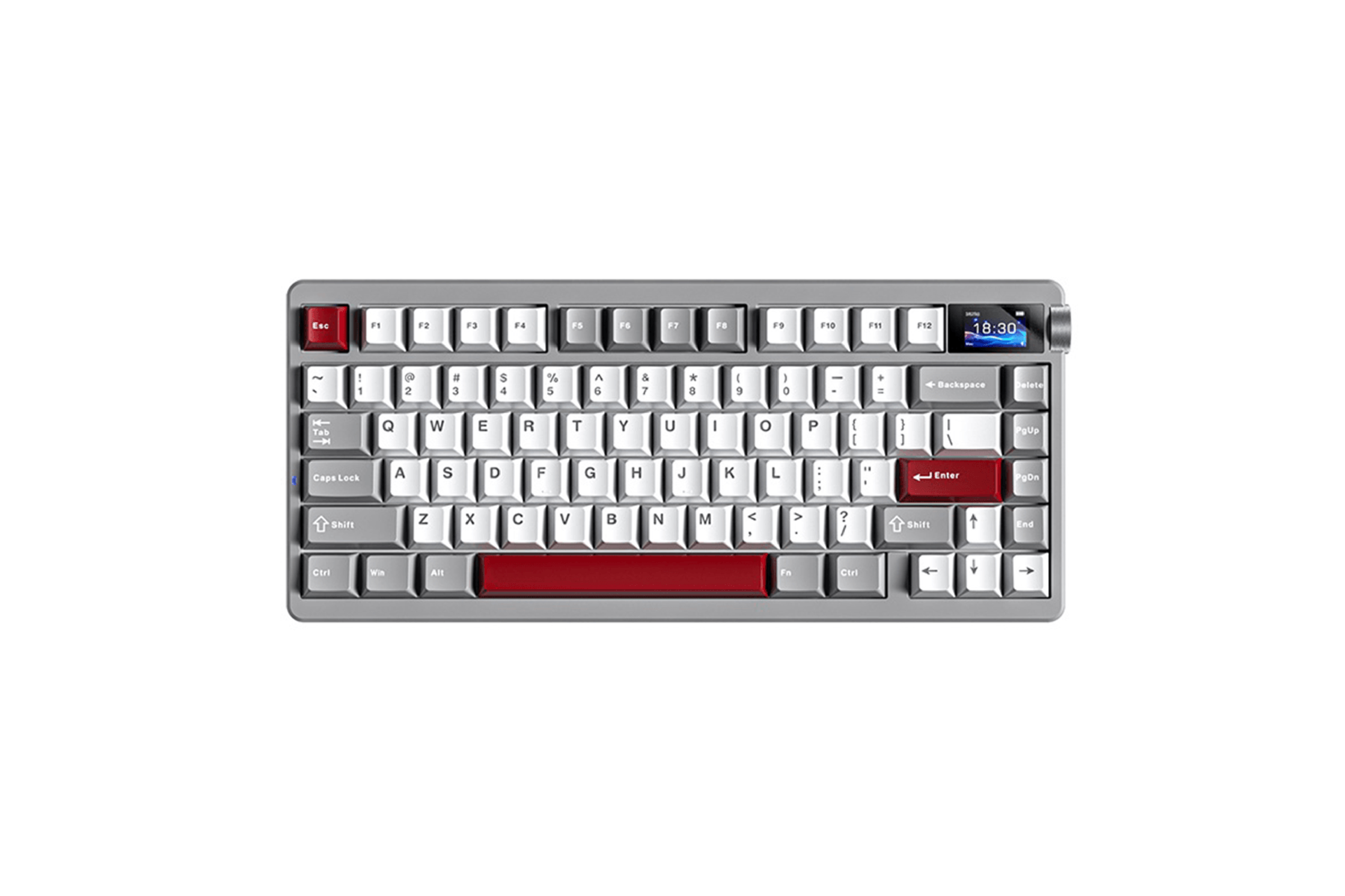 AULA NOVA75 (White+Gray+Red)