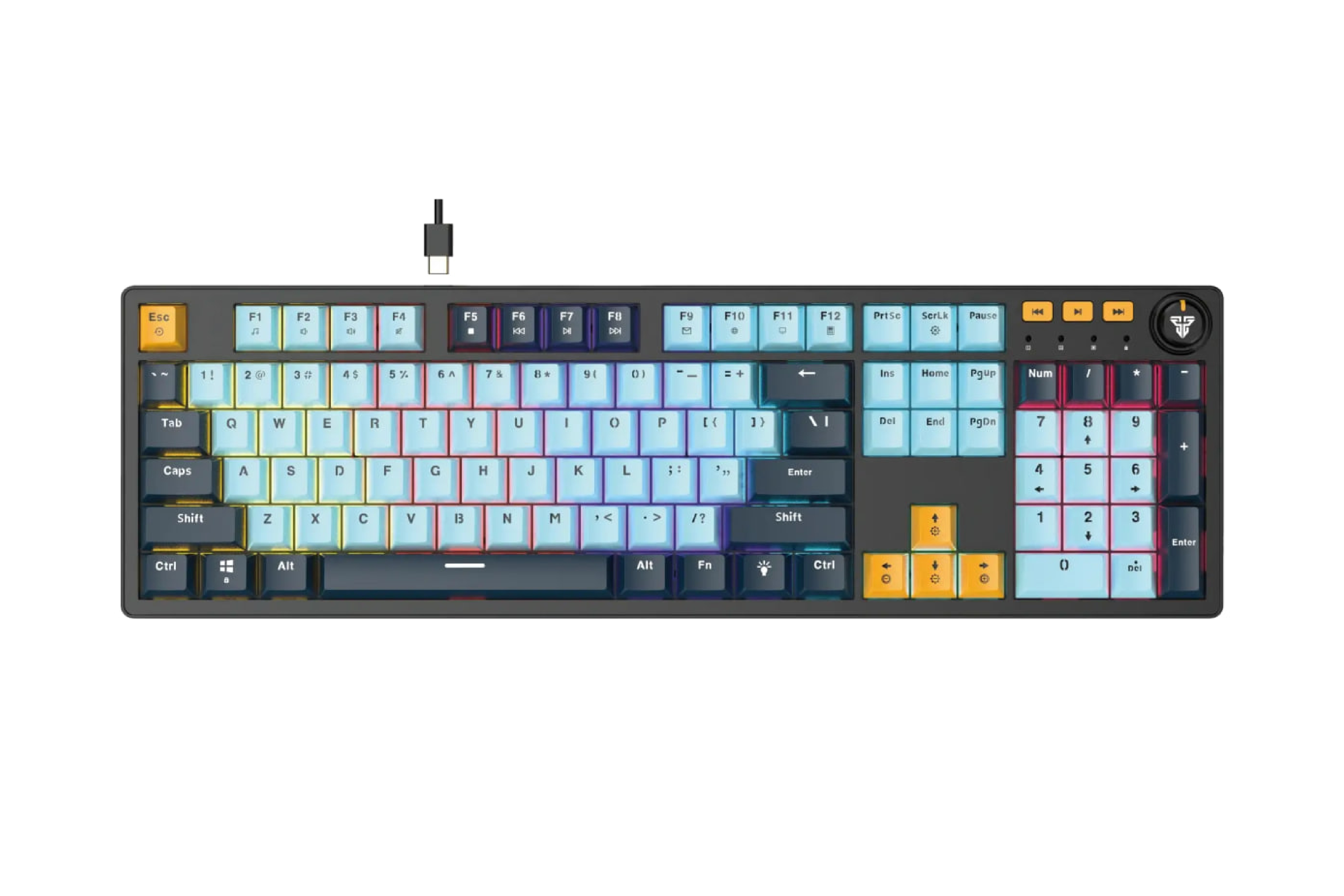 FANTECH ATOM107S MK893S(MIZU EDITION SKY BLUE)