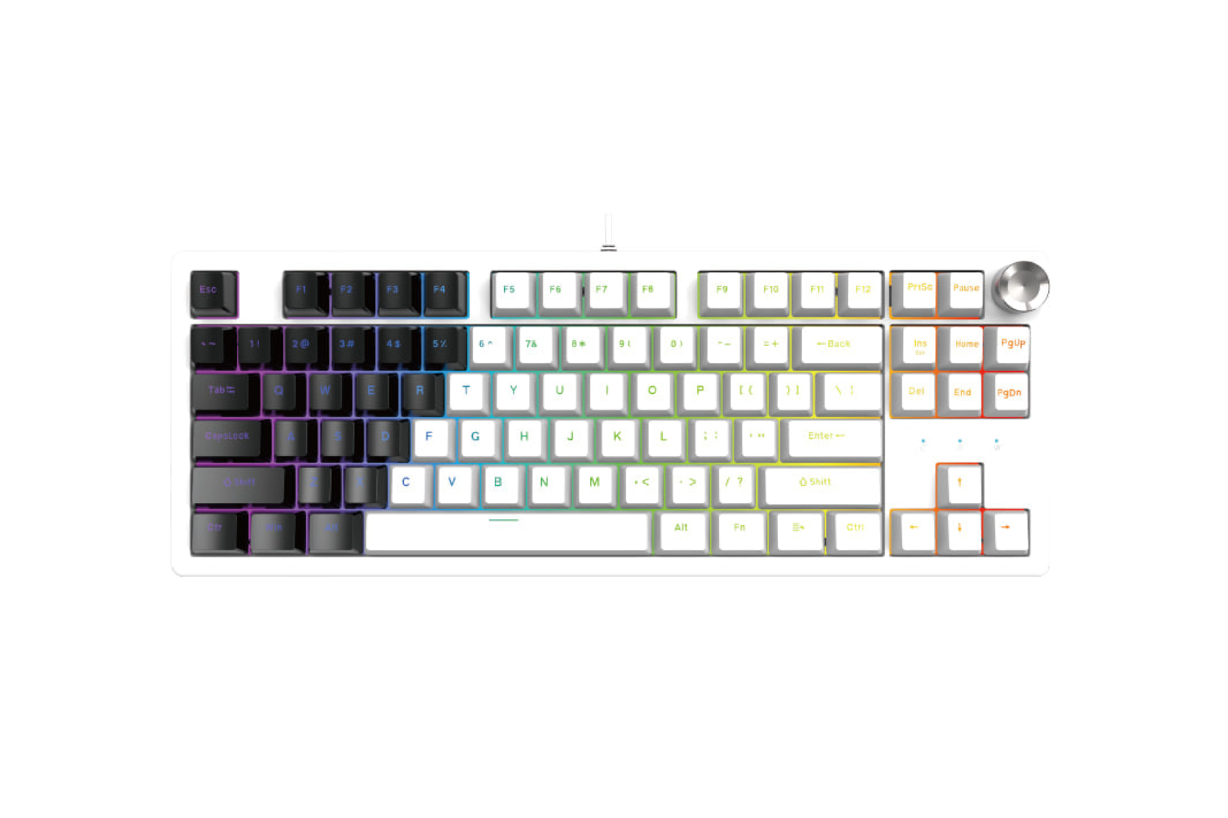 JEDEL KL-106 Wired (Black+White)