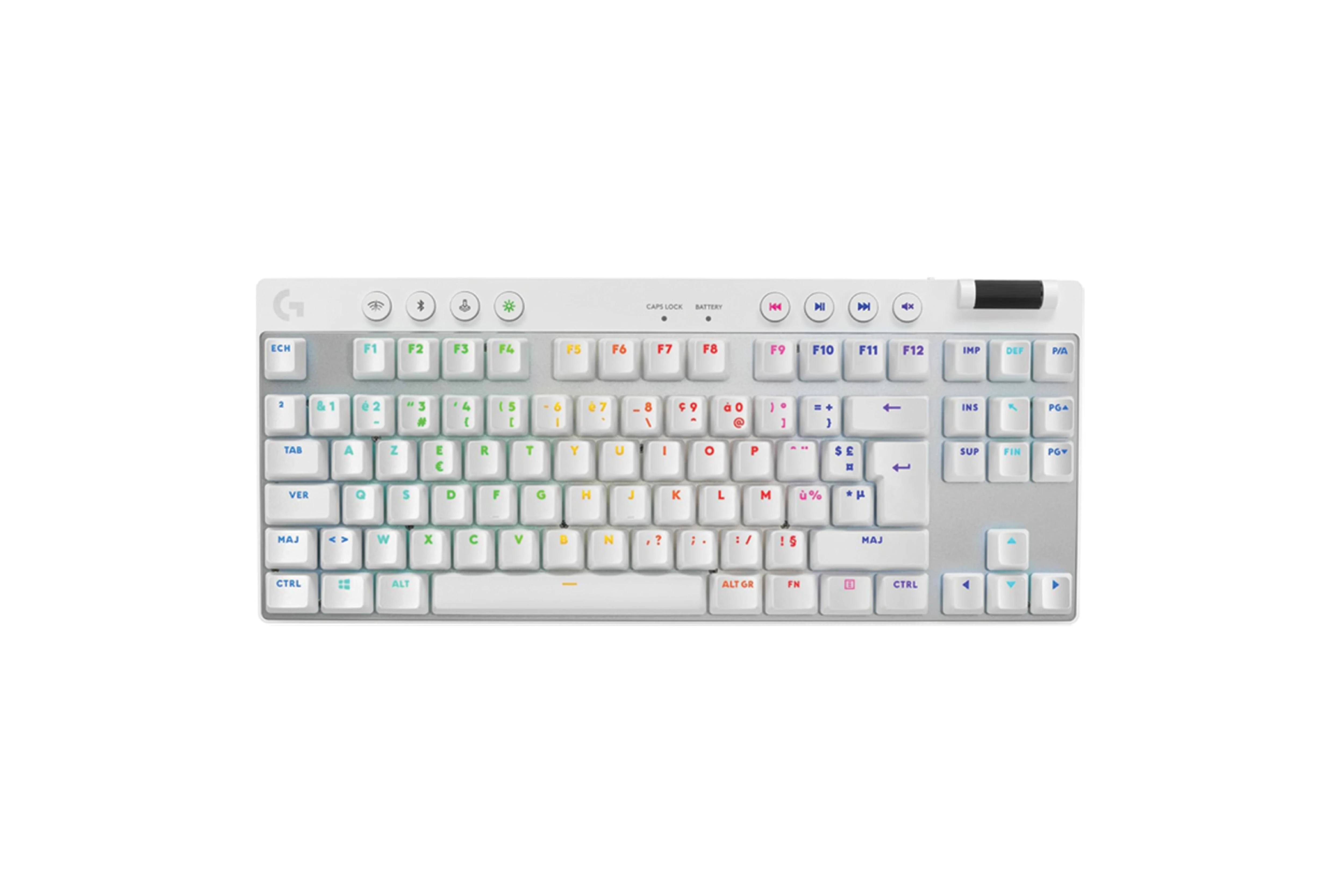 Logitech PRO X TKL LightSpeed (White)