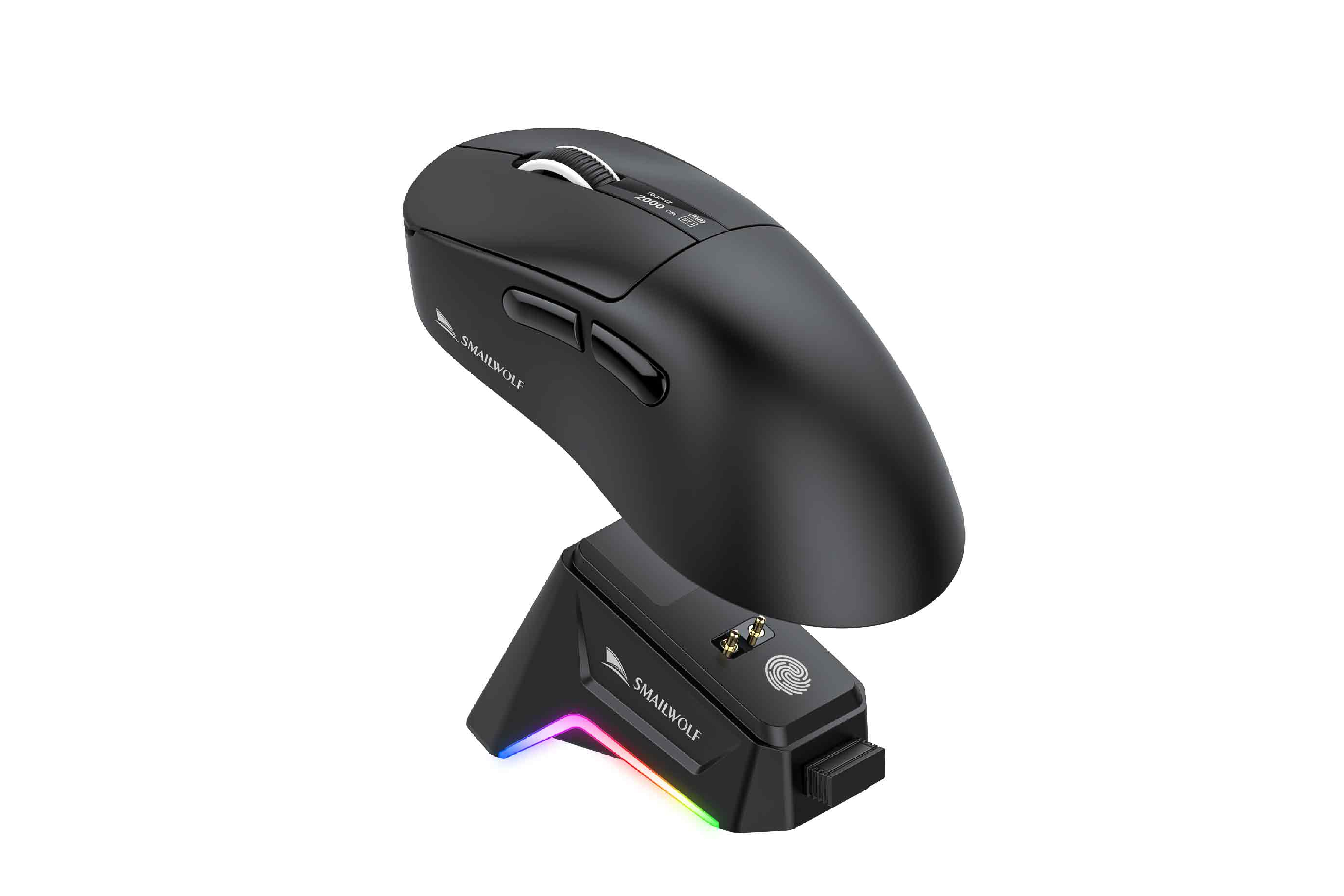 SmailWolf M6 Gaming Mouse(Black)