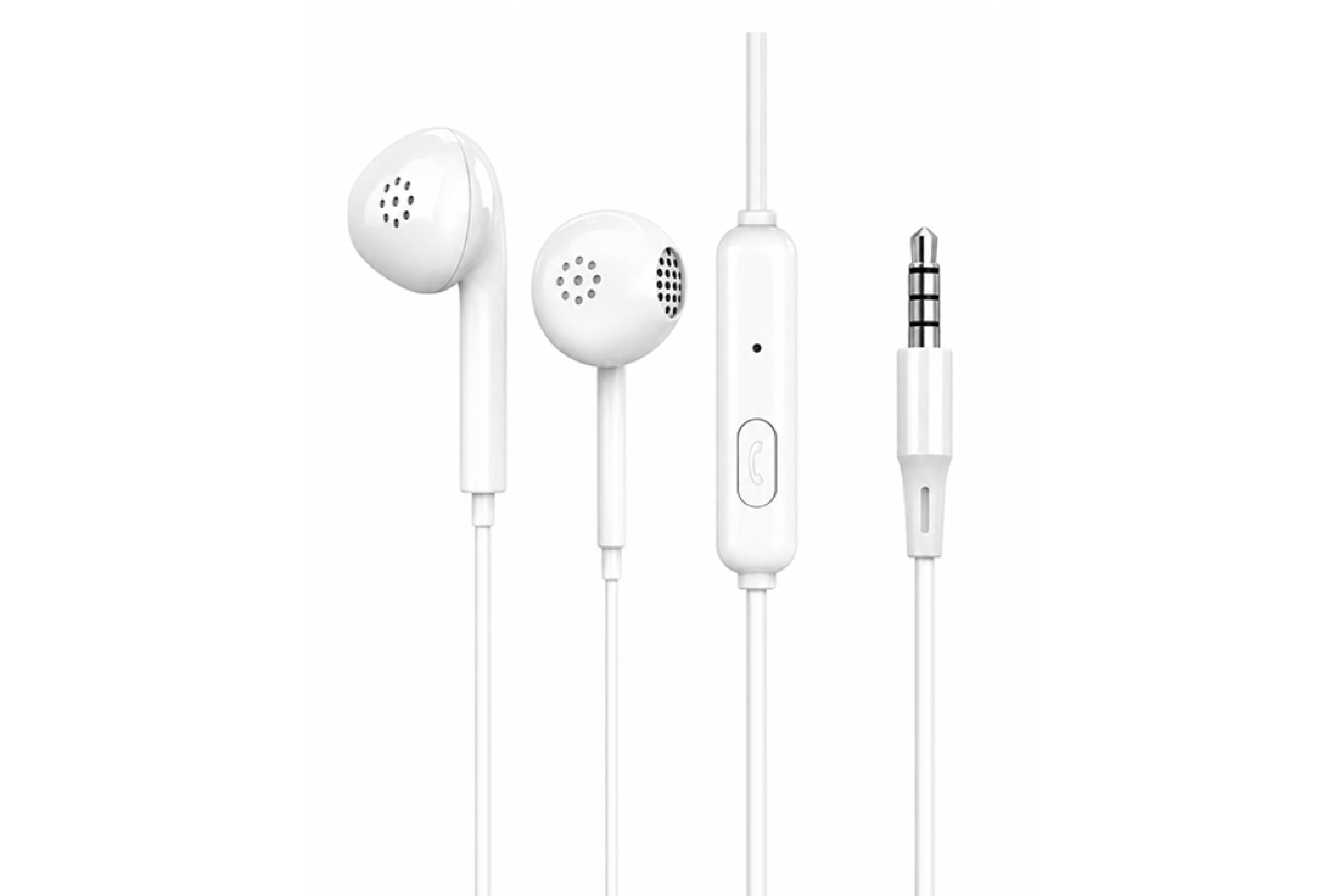 BYZ Earphone BL-B877M 3.5MM (White)