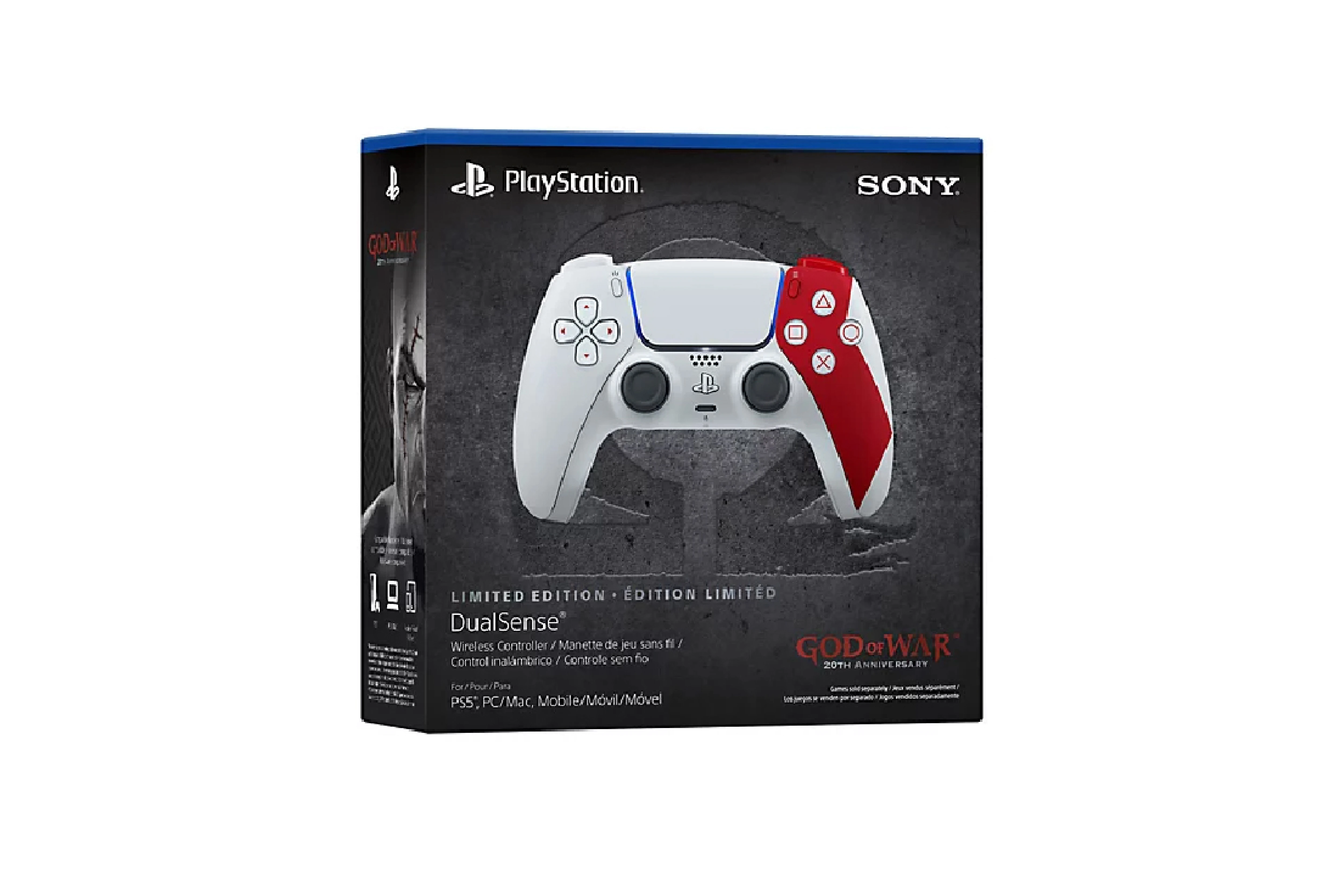 Sony PS5 DualSense Wireless Controller (God of War 20th)