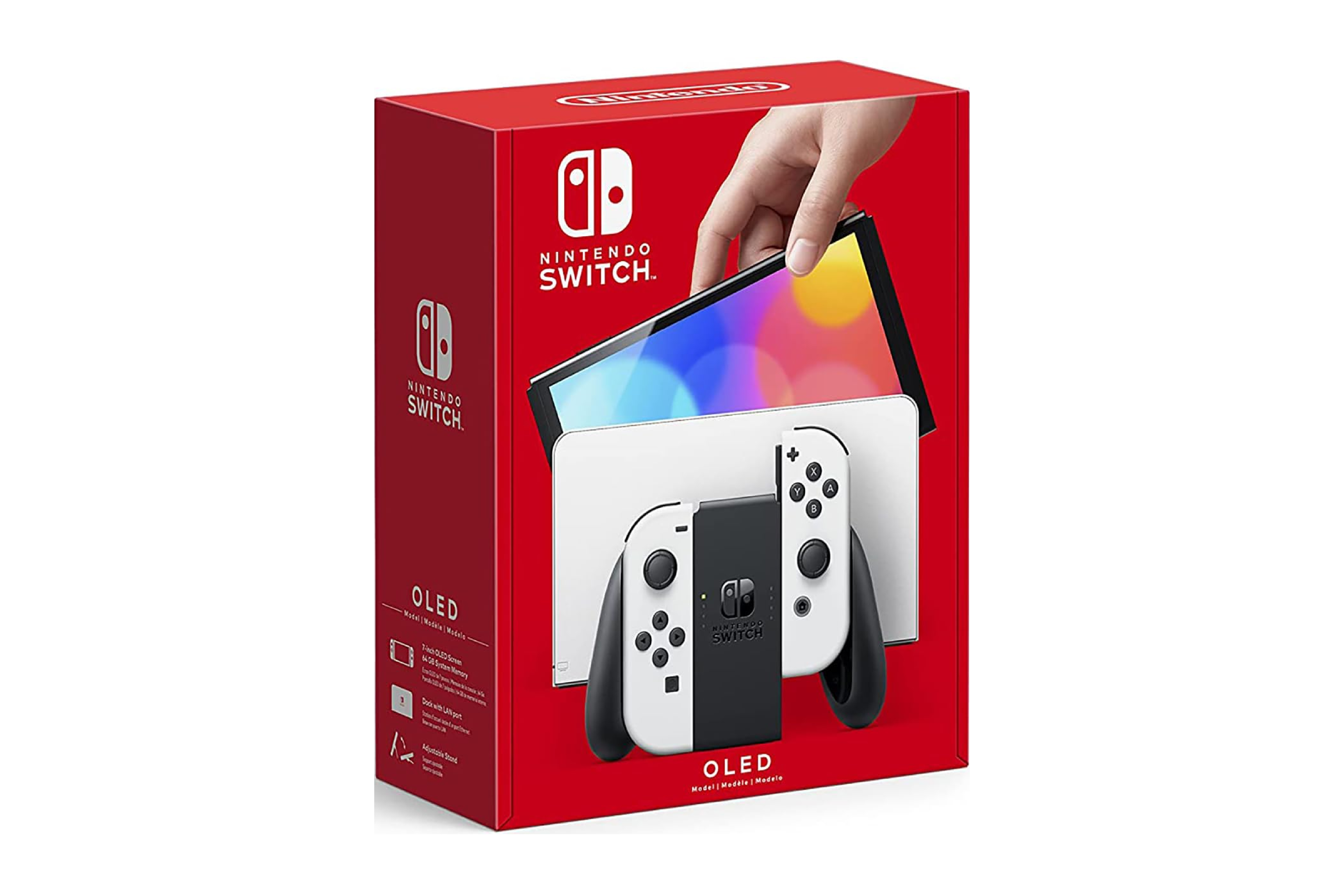 Nintendo Switch OLED Console (White)
