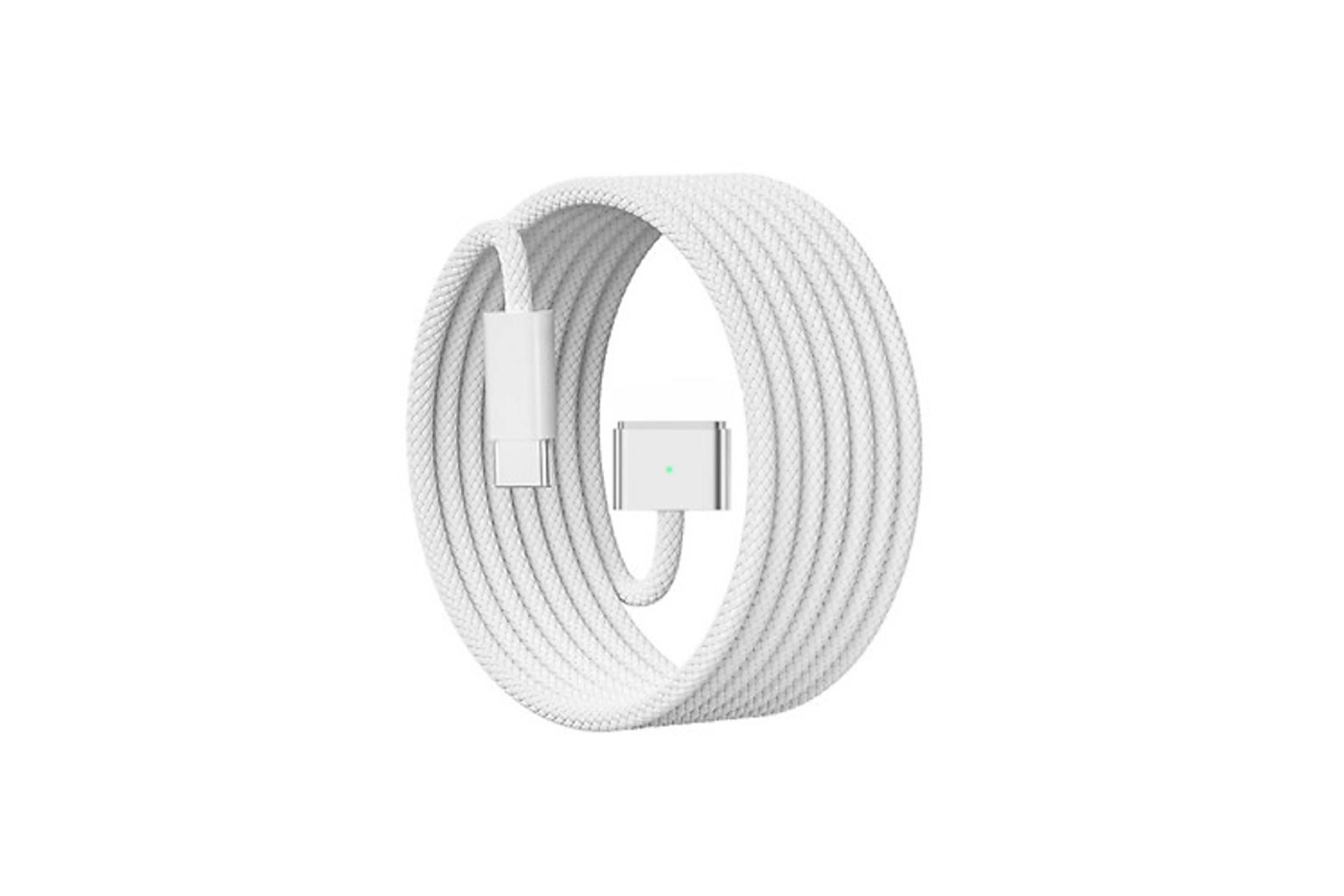 Cable Type-C (Original) to Apple Magsafe3 A+140W (White)