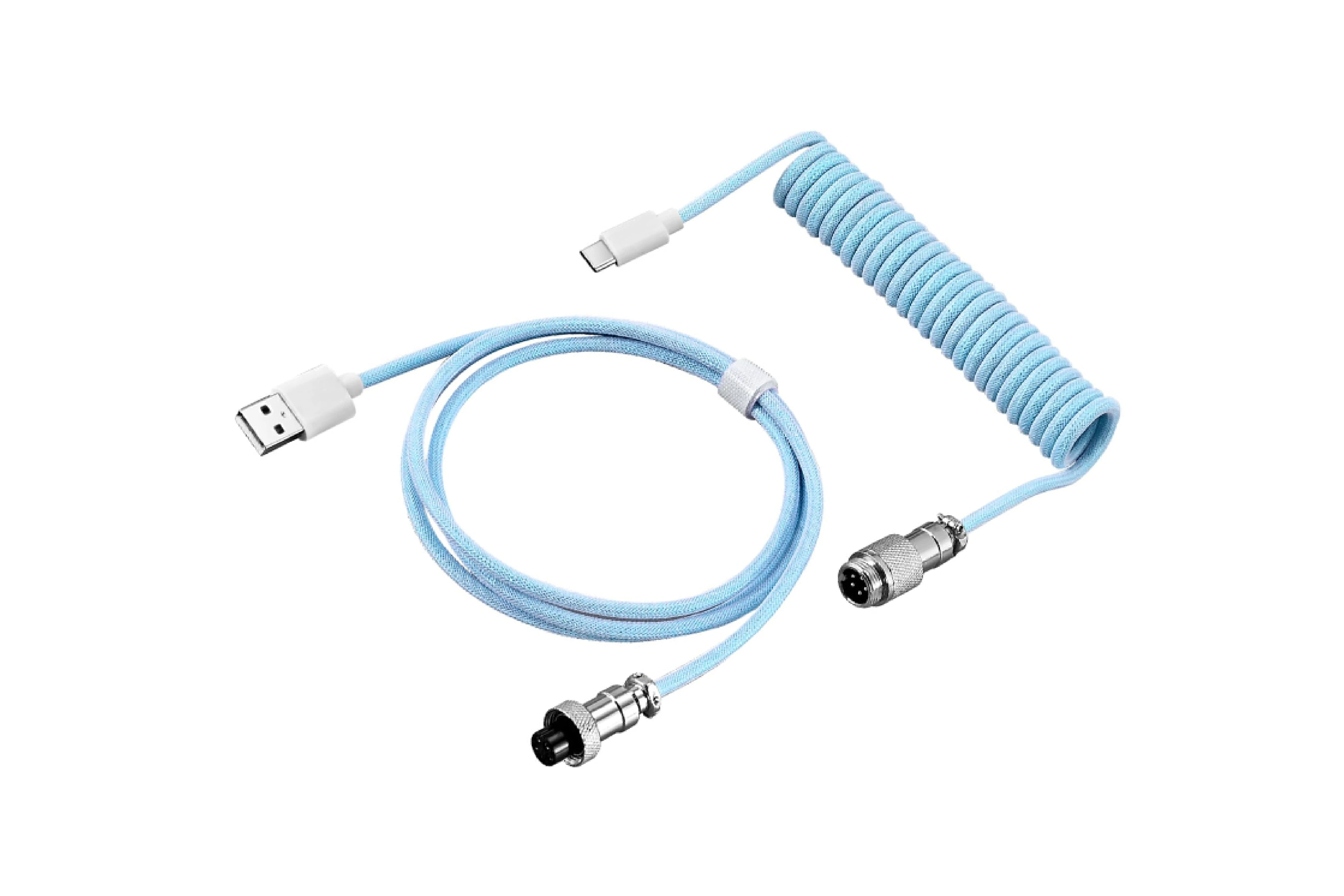 Type C USB Cable Mechanical Keyboard Sky Blue