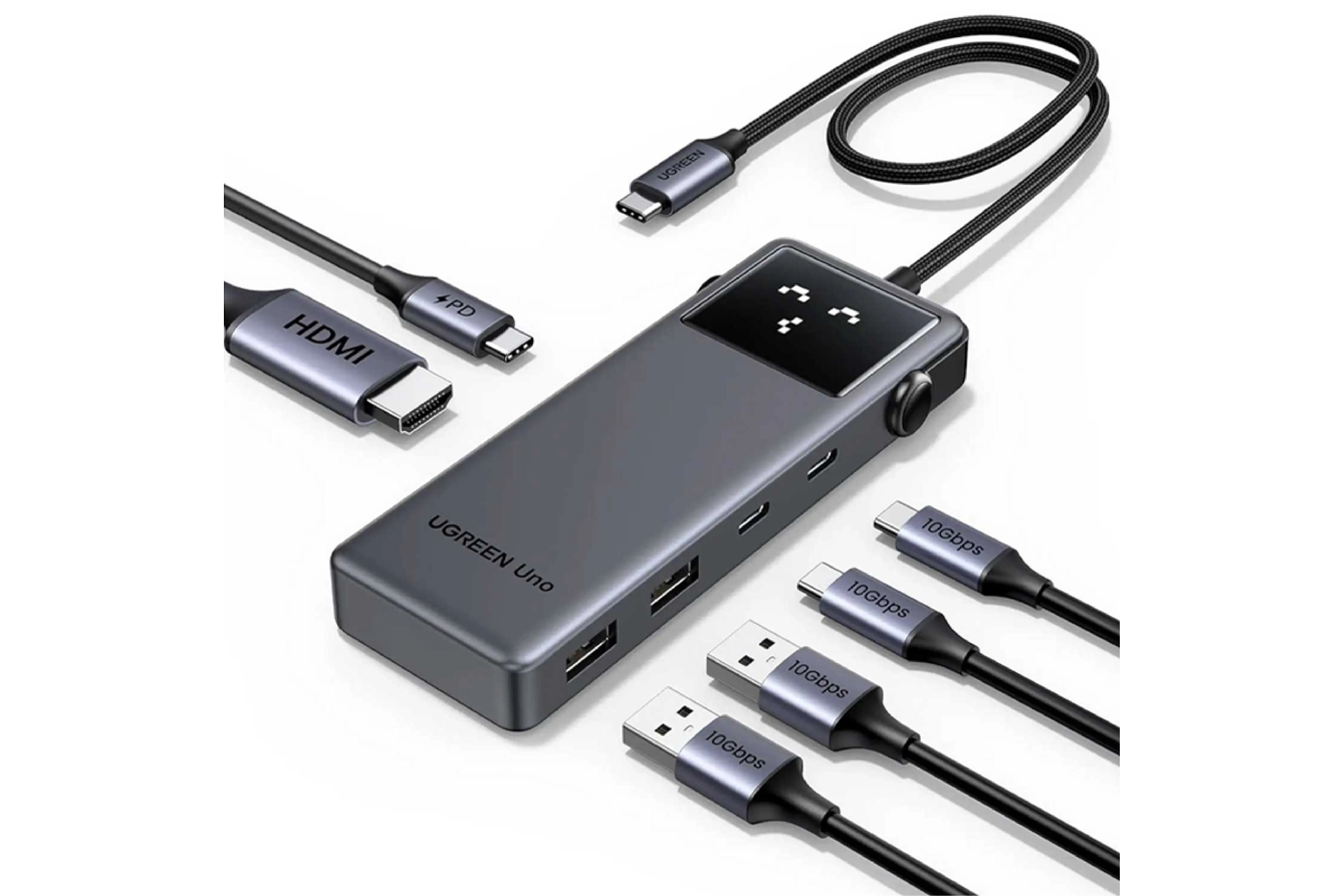 UGREEN 35998 Uno 6 in 1 USB-C Docking Station