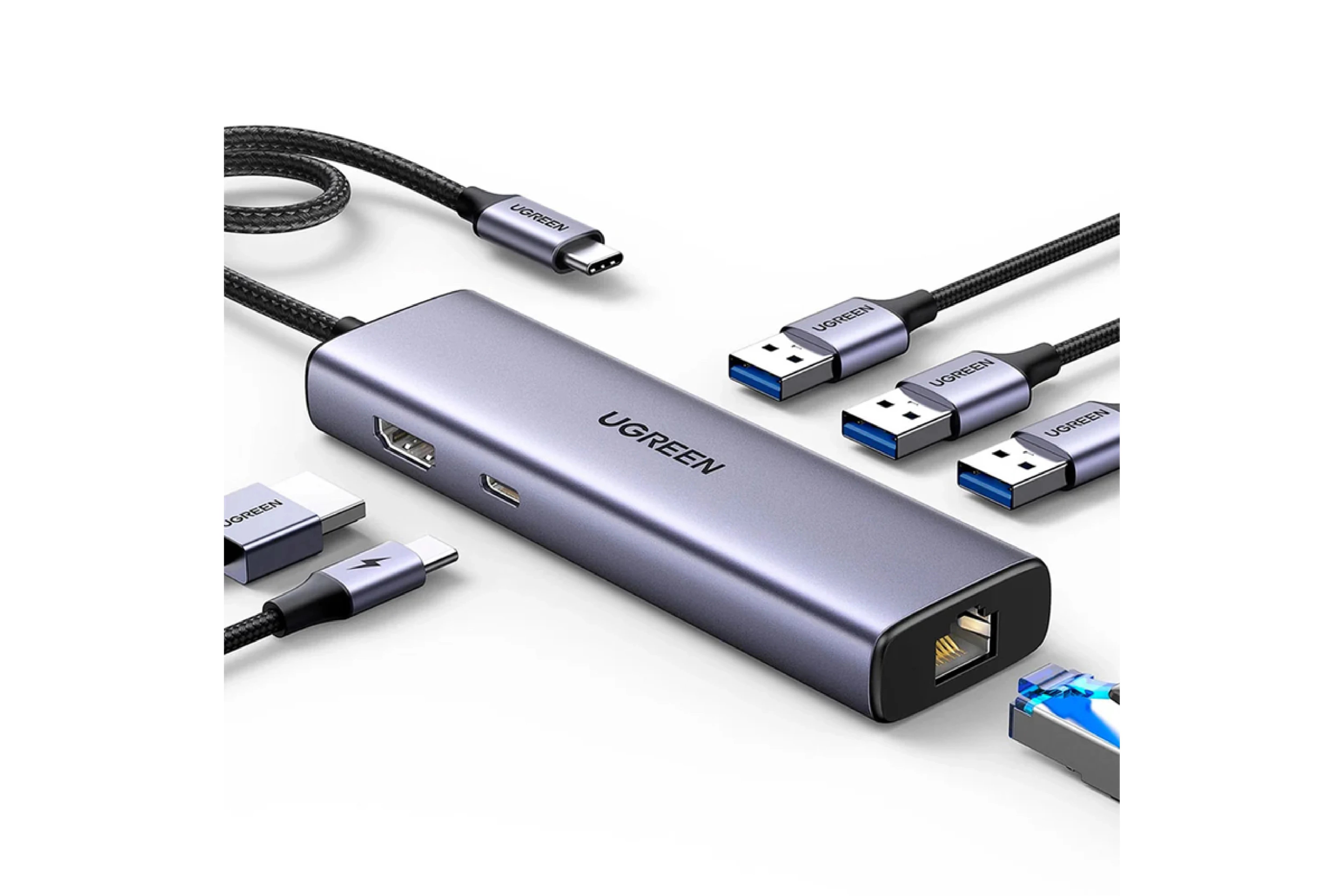 UGREEN 45000 6 in 1 USB-C Docking Station