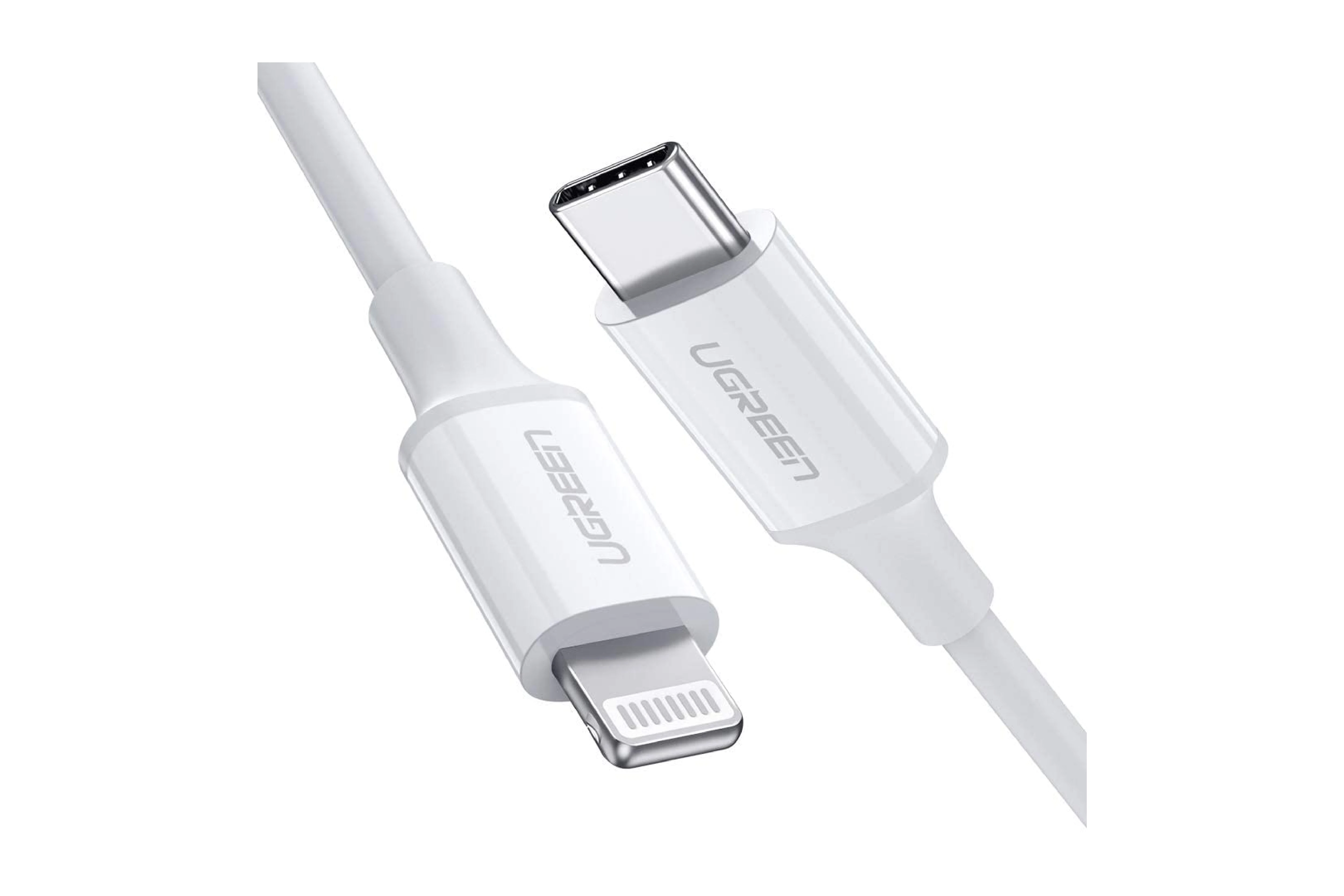 UGREEN 60748 Lightning to Type-C 1.5M Cable (White)