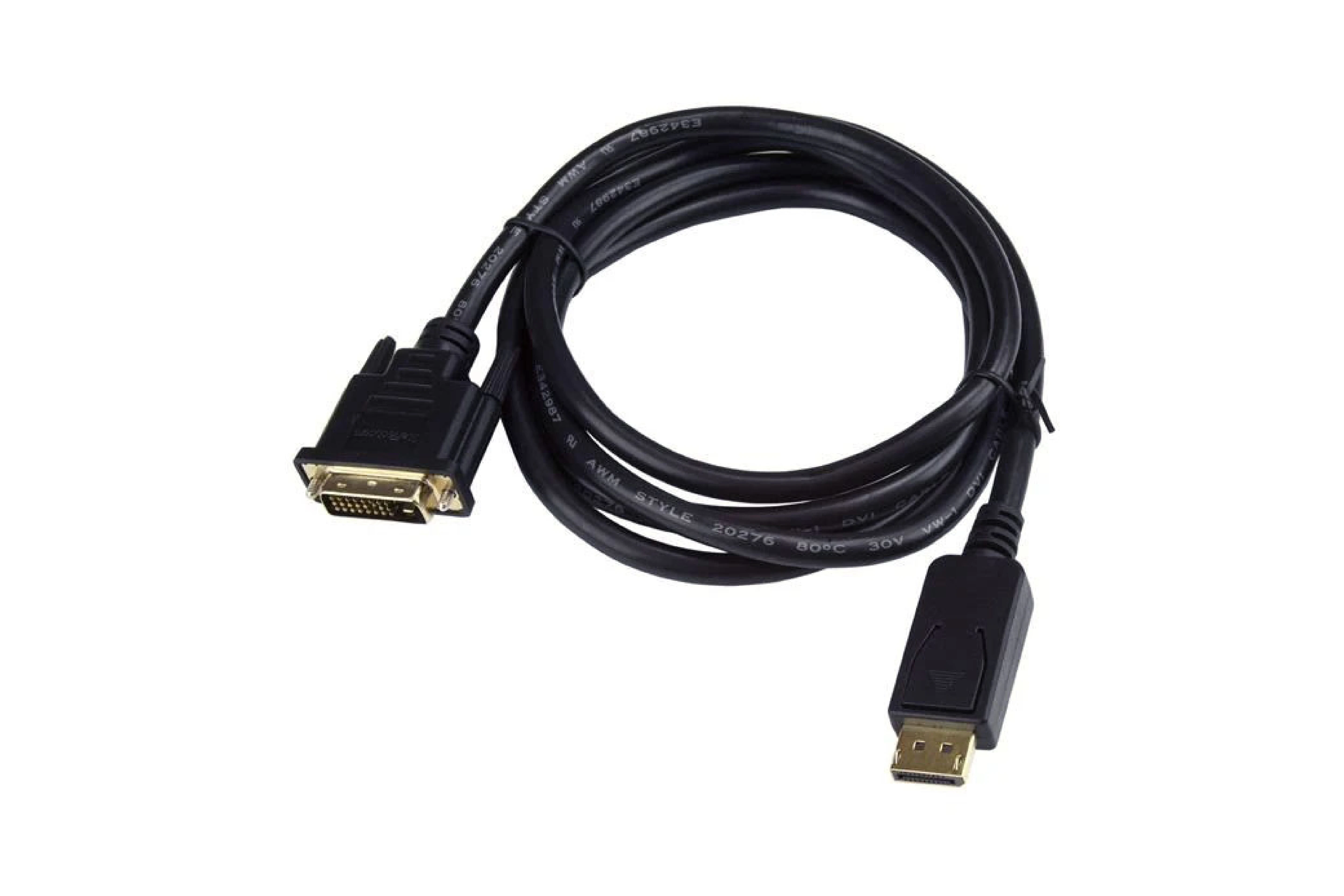 DP to DVI Cable 1.5M Black