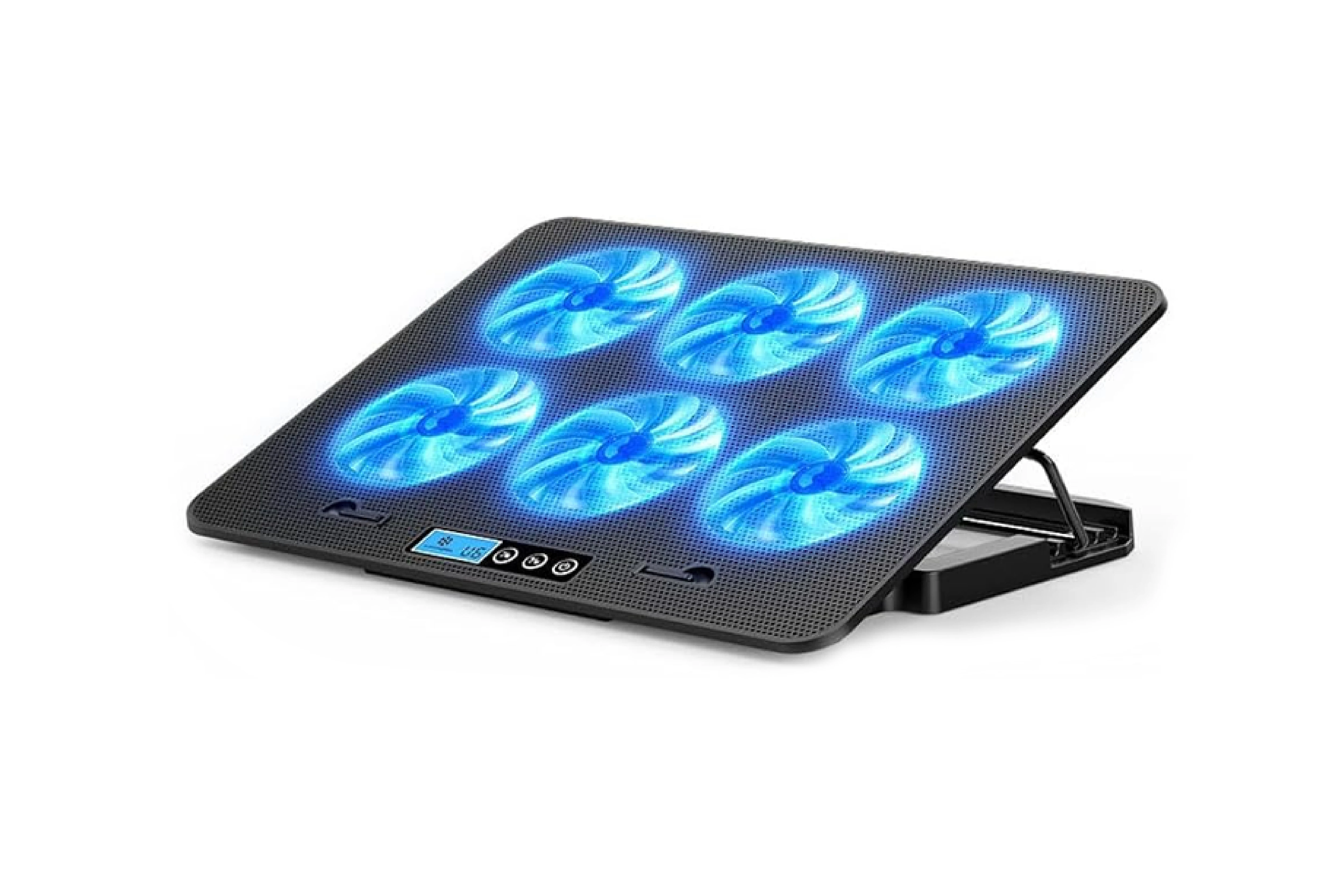 Ice Coorel N106 Ultra Quiet Slim Notebook Cooling 6 Fans (Blue Light) up to 15.6