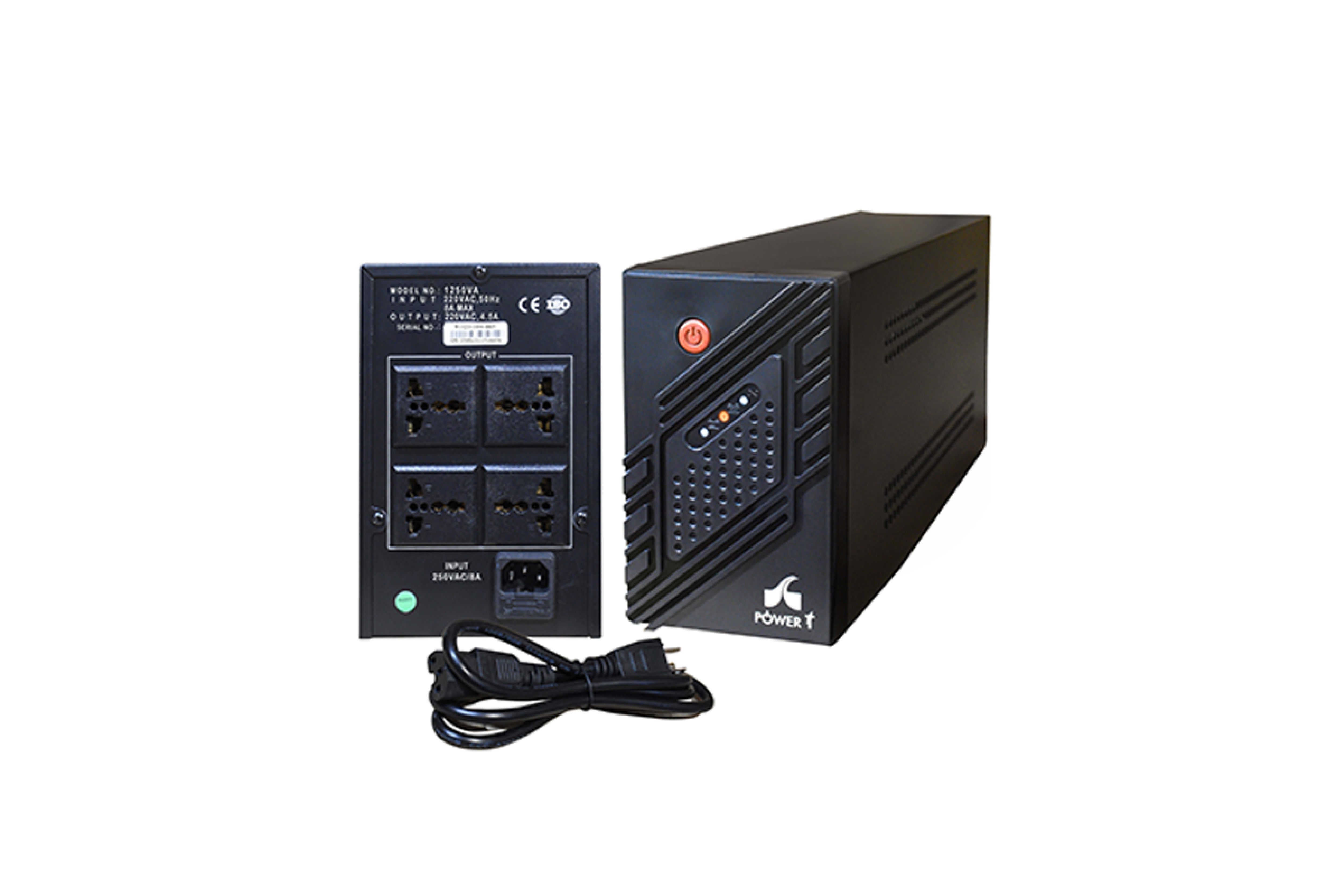 POWER T UPS YW-1250VA/720W 2*12V7.2AH 20KG