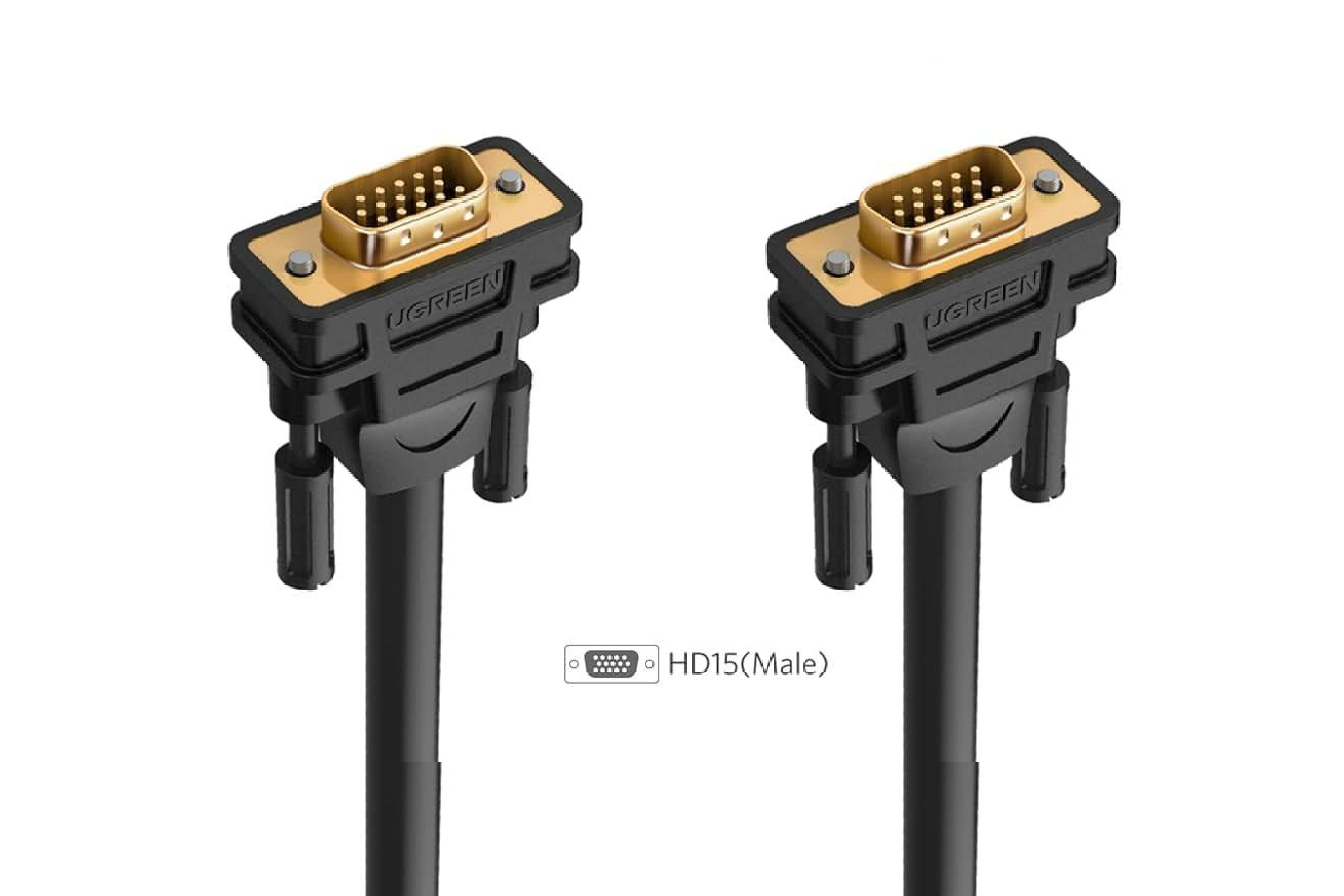 UGREEN 11630 VGA Male to Male Cable 1.5M