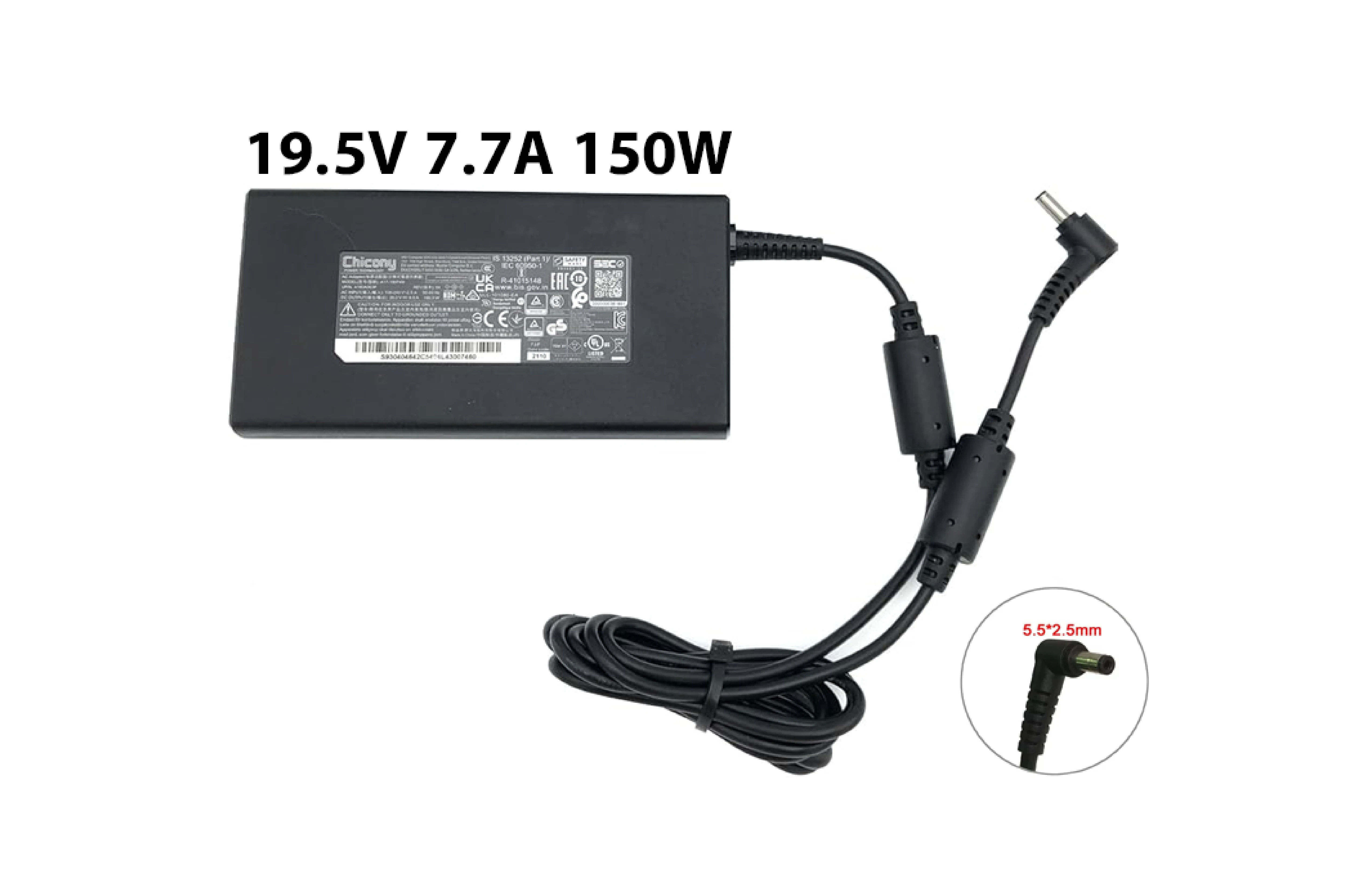 Adapter Chicony (Original) 19.5V 7.7A (5.5x2.5)-150W