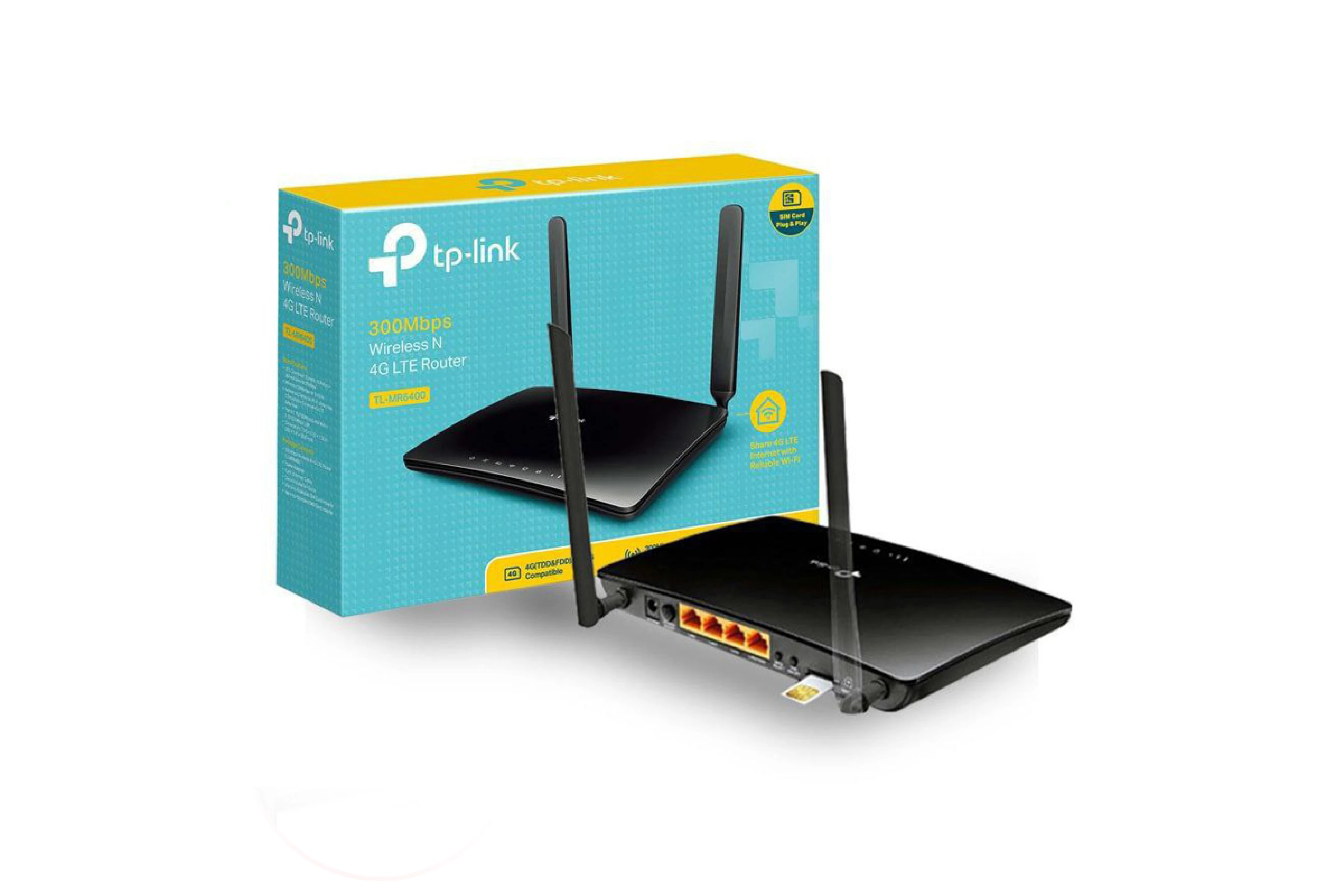 TP-LINK Archer TL-MR6400 Wireless N 4G LTE Router
