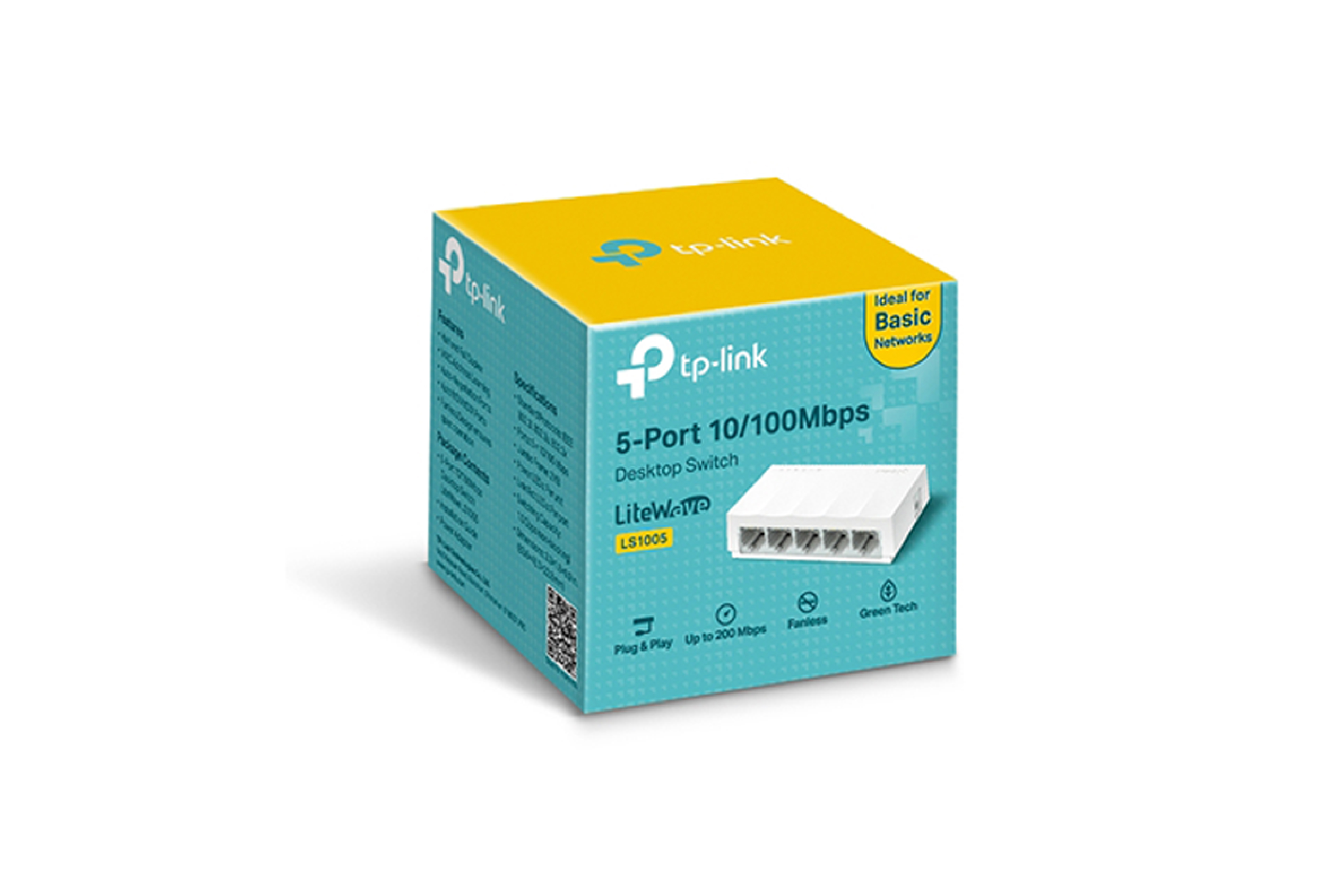 TP-LINK Switch LS1005 5Ports 10/100 Mbps