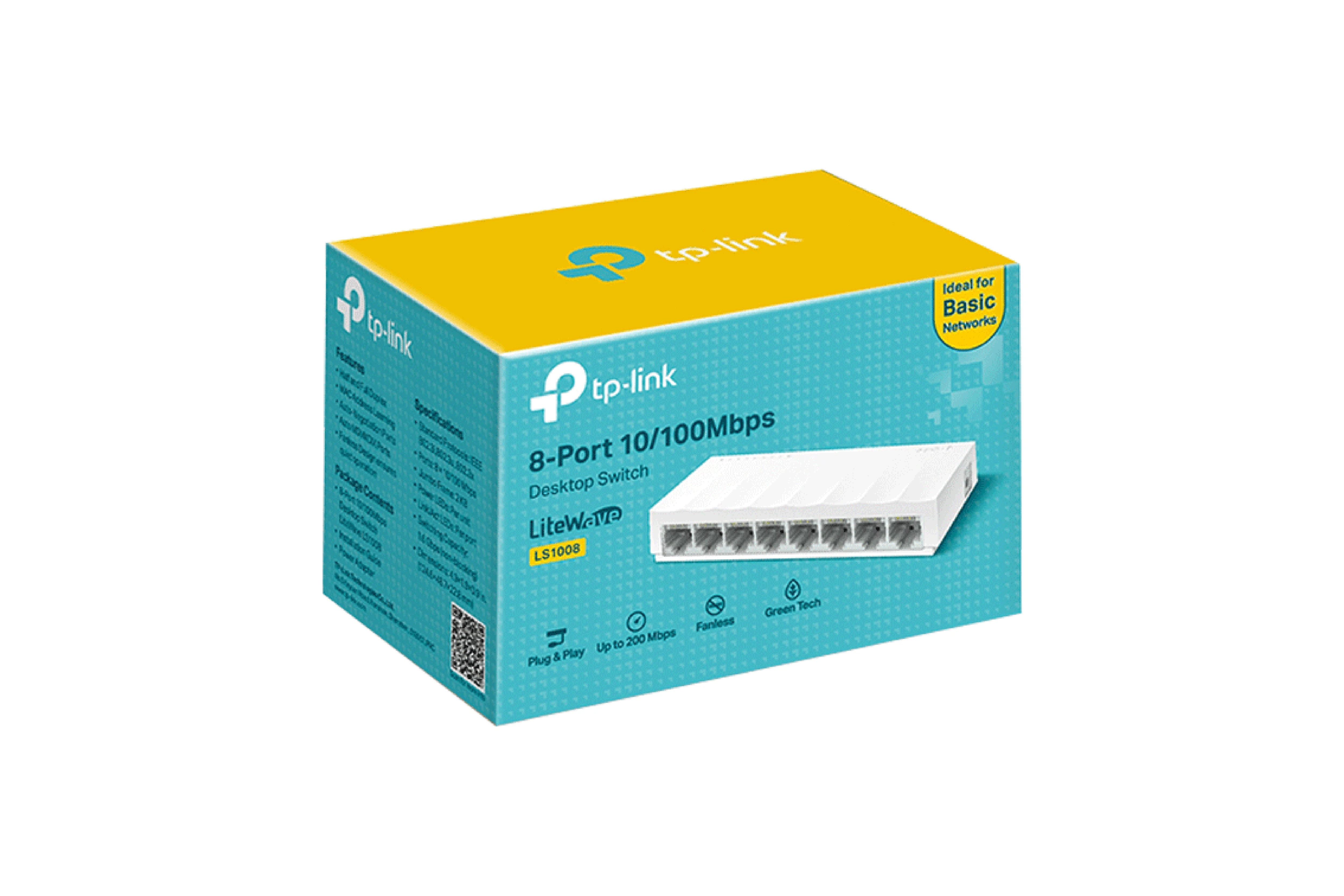 TP-LINK Switch LS1008 8Ports 10/100 Mbps