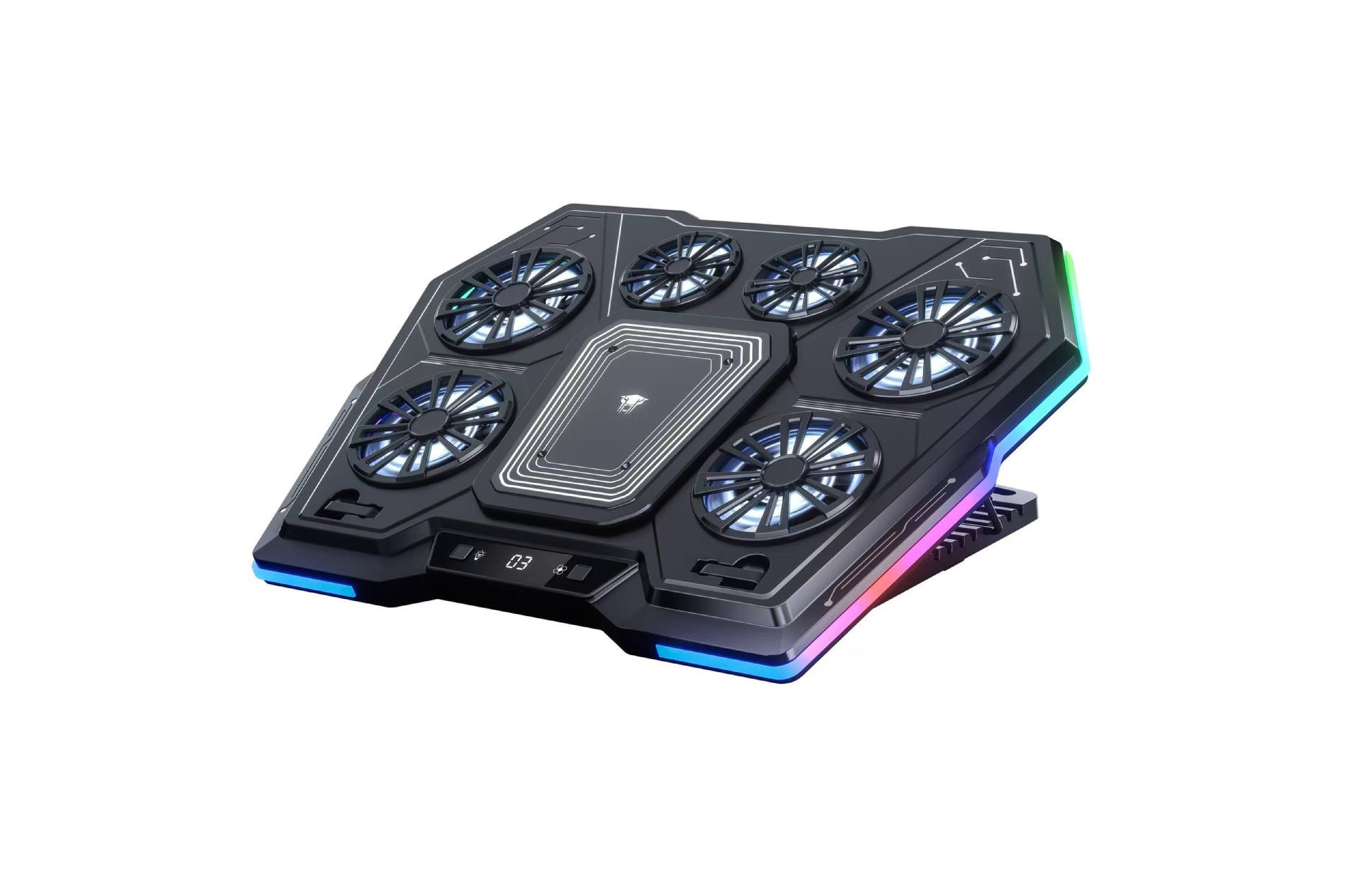 LAPTOP COOLER PAD JUNGLE LEOPARD D13